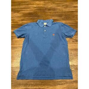 Mens Brooks Brother Blue Polo sz Sm